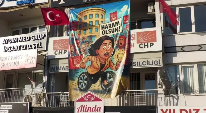 CHP’de Özlem Çerçioğlu pankartı krizi: Soruşturma başlatıldı