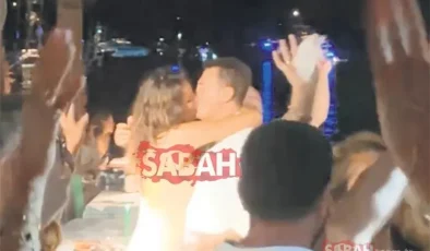 Evli Güzide Duran sevgilisi Fikret Orman ile dudak dudağa…